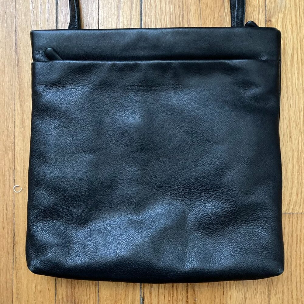 Derek Alexander purse black minimalist NICE